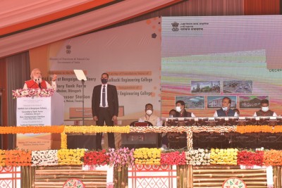 PM launches 5 mega projects in Assam worth Rs 3,222 crore