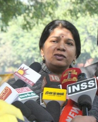 Kanimozhi confident of victory for DMK, allies in civic polls