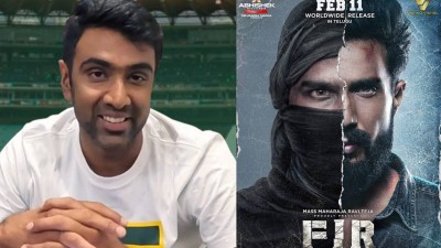 Ravi Ashwin compliments Vishnu Vishal for 'FIR' trailer