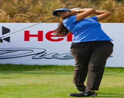 Career-best 66 gives Gaurika 5-shot lead on Day 1 of WPGT 2022