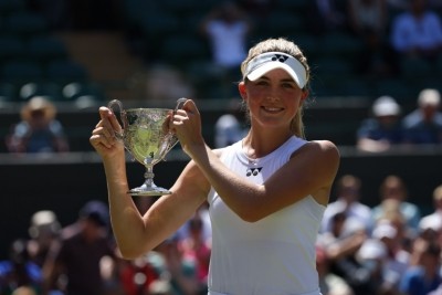 Wimbledon 2022: Liv Hovde clinches girls' junior singles title