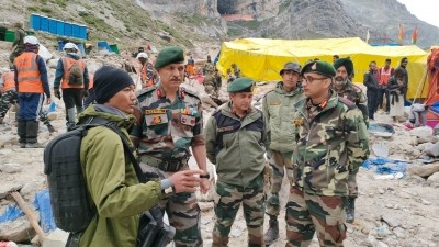 'Kilo' Force commander reviews rescue operation at Amarnath