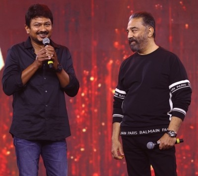 Kamal Haasan welcomes Udhayanidhi onboard RKFI's next film