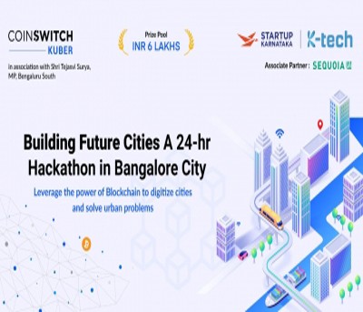 CoinSwitch, Startup Karnataka launch Blockchain hackathon 'Building Future Cities'