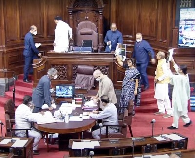 Amid ruckus by Oppn, Question Hour held in RS