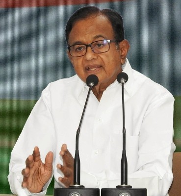 Chidambaram slams govt for increasing GST on scientific equipments