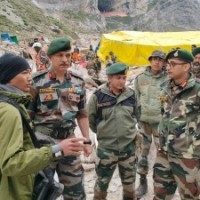 'Kilo' Force commander reviews rescue operation at Amarnath