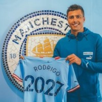 Spain's Rodrigo extends his stay at Manchester City till 2027