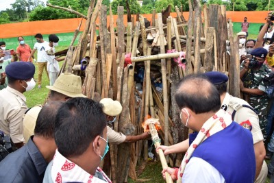 Assam govt burns seized drugs worth Rs 170 cr in public functions