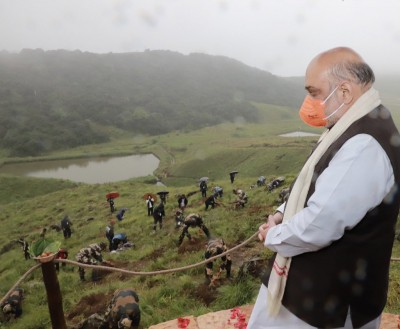 Assam Rifles to carry mega plantation at Cherrapunji: Amit Shah