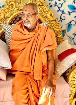 Sokhada Akshardham Hariprasad Swamiji to be laid to rest on Aug 1