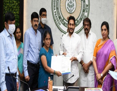 Andhra CM unveils renewed YSR Bima insurance scheme