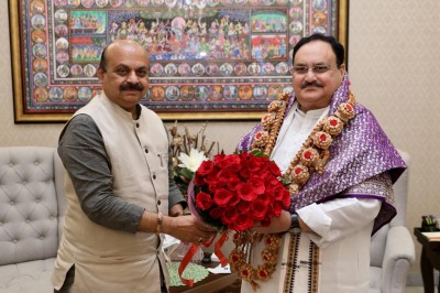 New Karnataka CM Bommai meets PM, Nadda