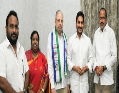 Former TDP MLA Philip C. Tocher joins YSRCP