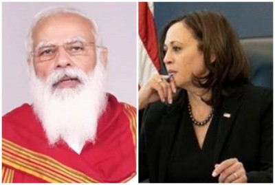 US sending Covid vaccines to India, Harris tells Modi