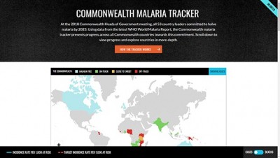 Malaria tracker launched to help affected Commonwealth nations