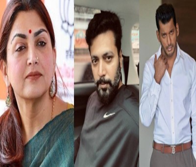 Actors Jayam Ravi, Vishal, Khushbu condole Vidyasagar's demise