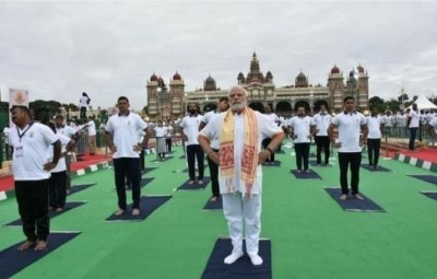 PM Modi inaugurates 8th International Yoga Day at Mysuru, says Yoga is 'way of life'