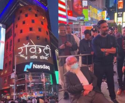 R. Madhavan's 'Rocketry: The Nambi Effect' takes over Times Square