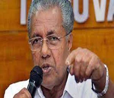 Vijayan's nephew threatens scribe for giving protest news