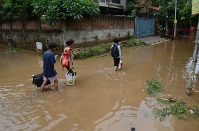 4 killed in landslides as heavy rains put flooded Guwahati to standstill