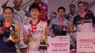 Indonesia Masters: Viktor Axelsen, Chen Yufei clinch singles titles