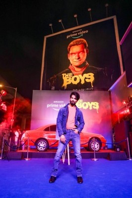 Shahid Kapoor brings out essence of 'The Boys' through stunts at launch event