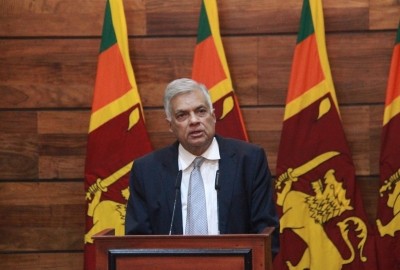 Sri Lankan PM meets IMF official on economic instability