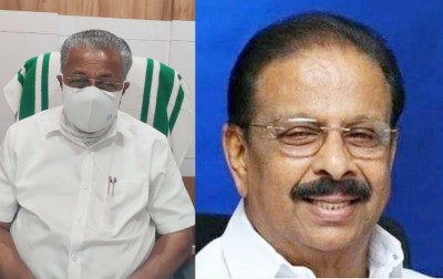 K-Rail: Daggers drawn between Vijayan and Sudhakaran