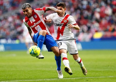 La Liga: Correa double helps Atletico start the new year with Rayo win