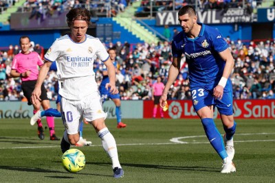 La Liga: Getafe stun Real Madrid in first match after winter break