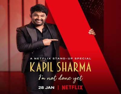 Kapil Sharma's special 'I'm Not Done Yet' to release on Netflix on Jan 28