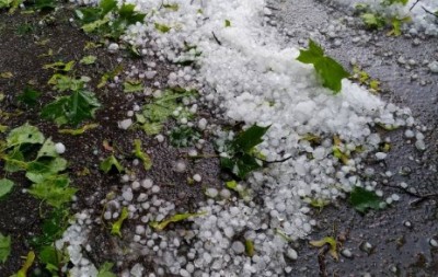 Hailstorm, heavy rain lash parts of Telangana