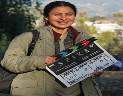 Rasika Dugal kicks off second schedule of 'Spike'