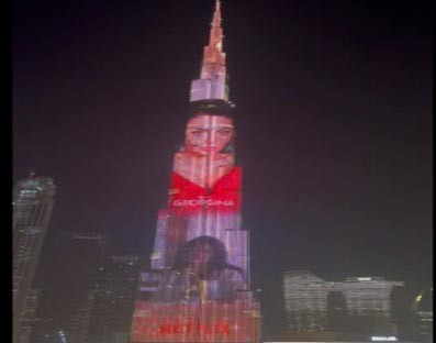 Ronaldo lights up Burj Khalifa on girlfriend's birthday; spends 50,000 pounds