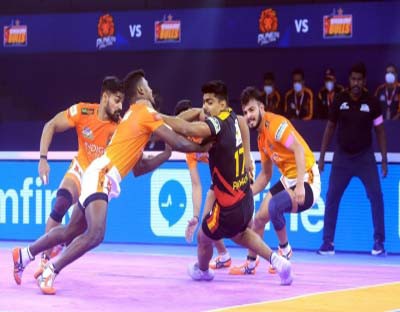 PKL 8: Sehrawat inspires Bulls to comeback win over Paltan