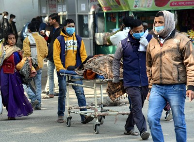 Nursing staff protest against leave cancellation in Patna