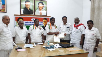 BJP, AIADMK file nomination for same seat in Puducherry