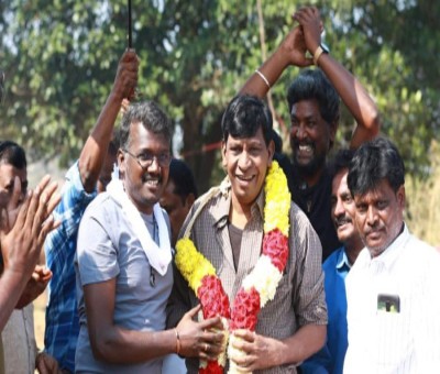 'Maamannan' unit accords warm welcome to Vadivelu