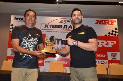 Motorsports veteran Musa Sherif felicitated for 300 caps