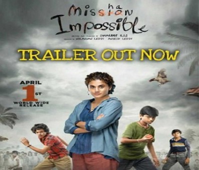 Taapsee's 'Mishan Impossible' trailer entertains as well as intrigues