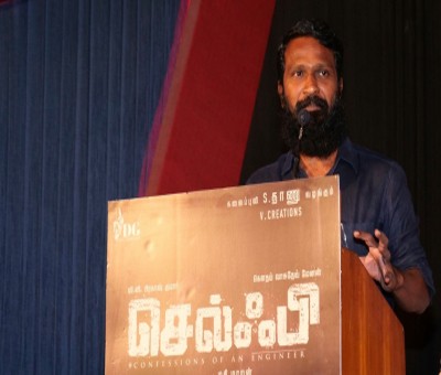 Director Vetri Maaran all praise for Mathi Maaran at 'Selfie' trailer release