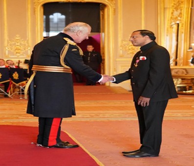 Order of British Empire conferred on Indian surgeon Raghu Ram