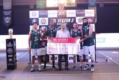 3x3 basketball league: Gurugram Masters defend 3BL men's title in thrilling fashion