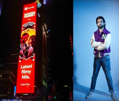 'Heer Raanjhana' from 'Bachchhan Paandey' makes it to Times Square billboard