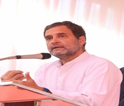 Rahul Gandhi slams BJP, TRS govt over paddy procurement