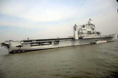 Fire breaks out onboard INS Vikramaditya