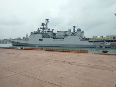 2 more Indian Navy ships bring oxygen to K'taka from Kuwait