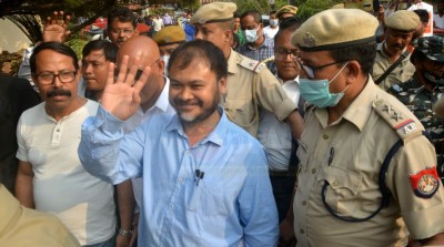 In a first in Assam polls, rights activist Akhil Gogoi wins from jail