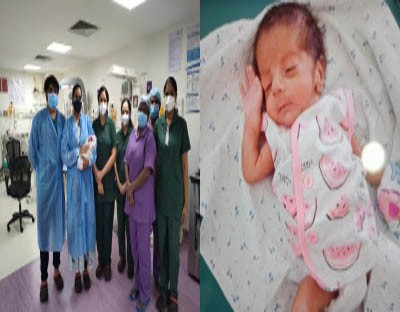 Youngest Covid patient discharged from Hyderabad hospital